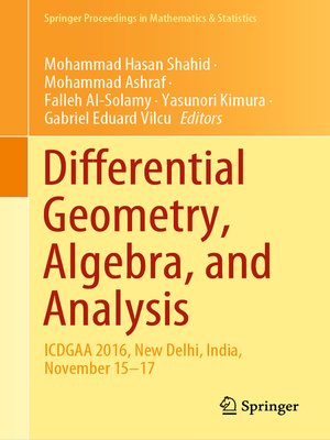 cover image of Differential Geometry, Algebra, and Analysis